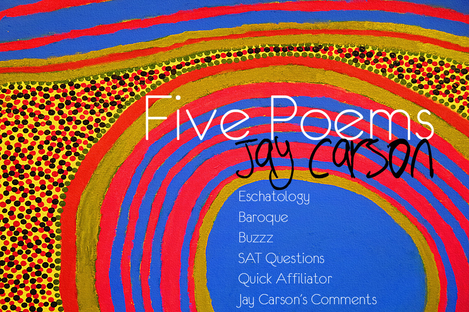 Artwork for Jay Carson's poems