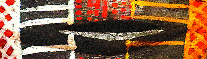 portion of the artwork for Jim Davis's poem