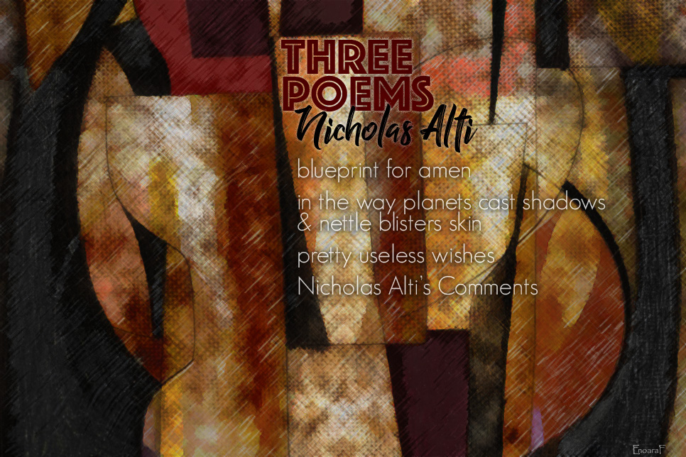 Artwork for Nicholas Alti's poems